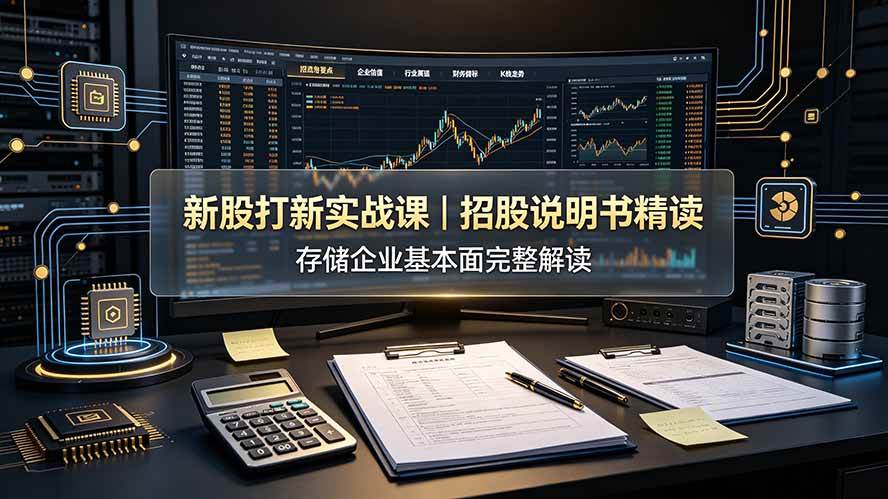 （19255期）付费文章：新股打新实战课｜招股说明书精读，存储企业基本面完整解读-985网创