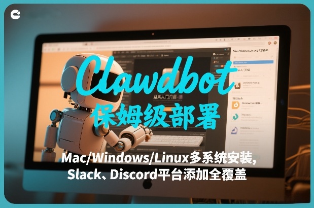 Clawdbot保姆级部署，从入门介绍、Mac/Windows/Linux多系统安装，到Slack、Discord平台添加全覆盖-985网创