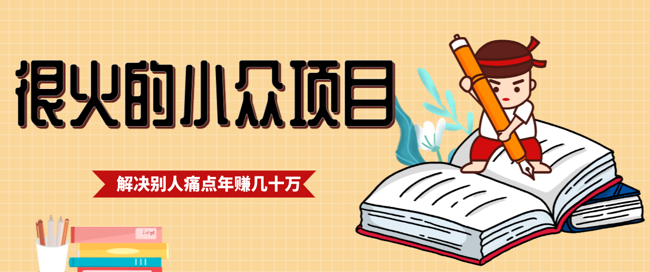 一直都很火的小众项目，抓住应届生求职痛点，这个小众项目年入几十万的底层逻辑-985网创