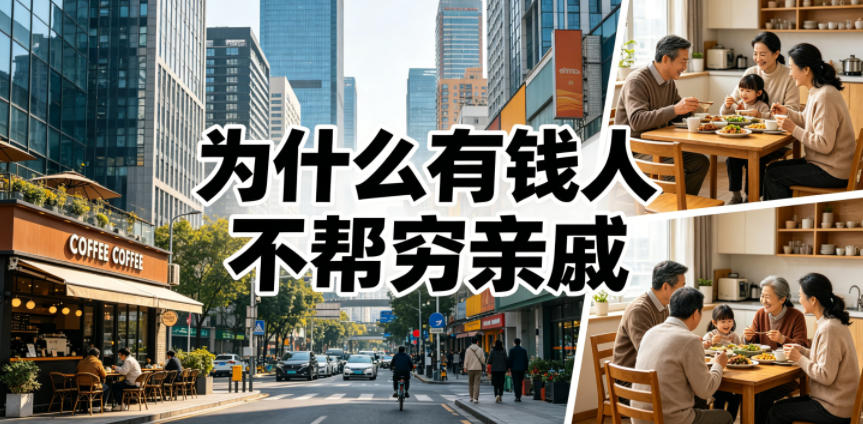 付费文章：为什么有钱人不帮穷亲戚？-985网创