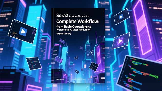 Sora2 AI视频生成的系统教程(英文版-985网创