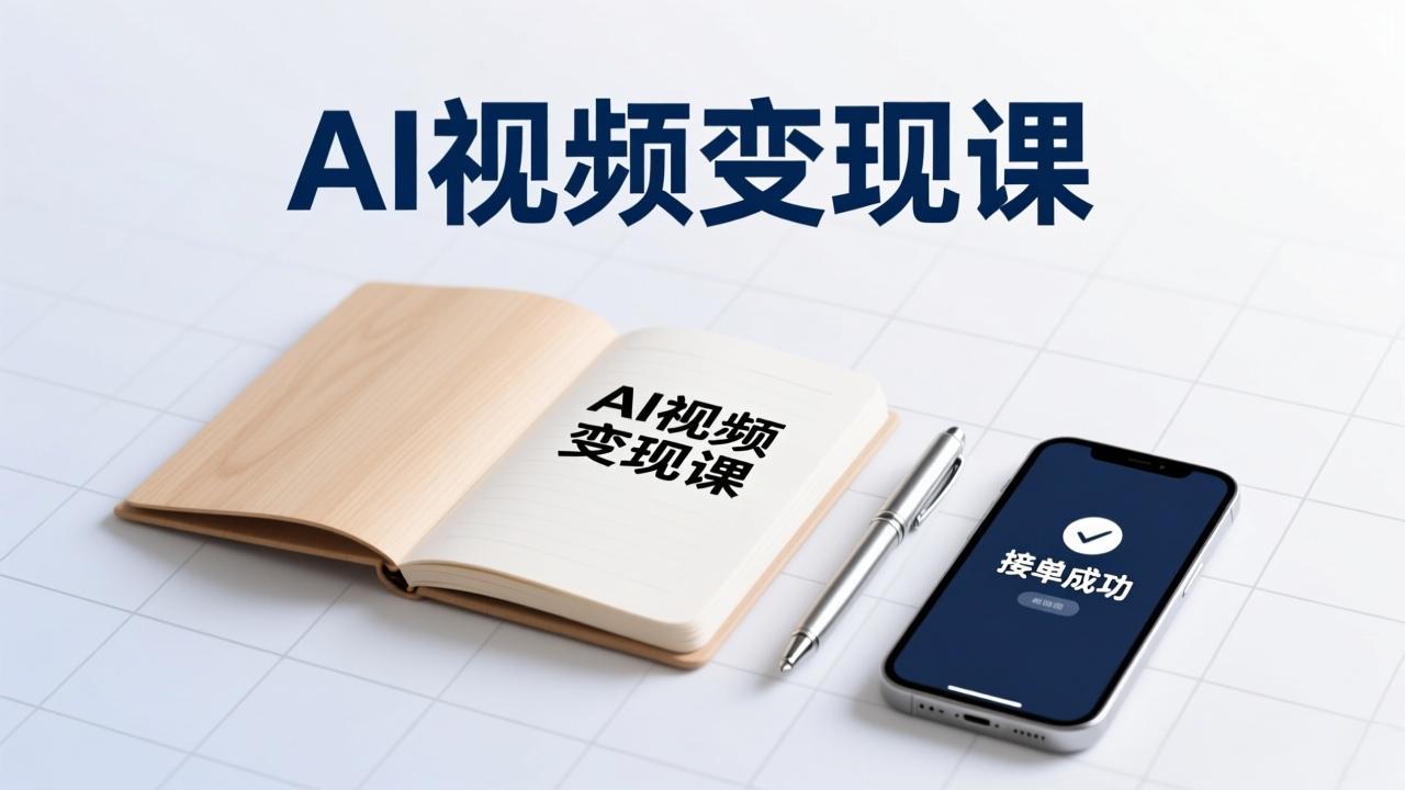 AI视频变现课，学完即可创作短片、接商单，实现副业增收，单项目报价可达千元-985网创