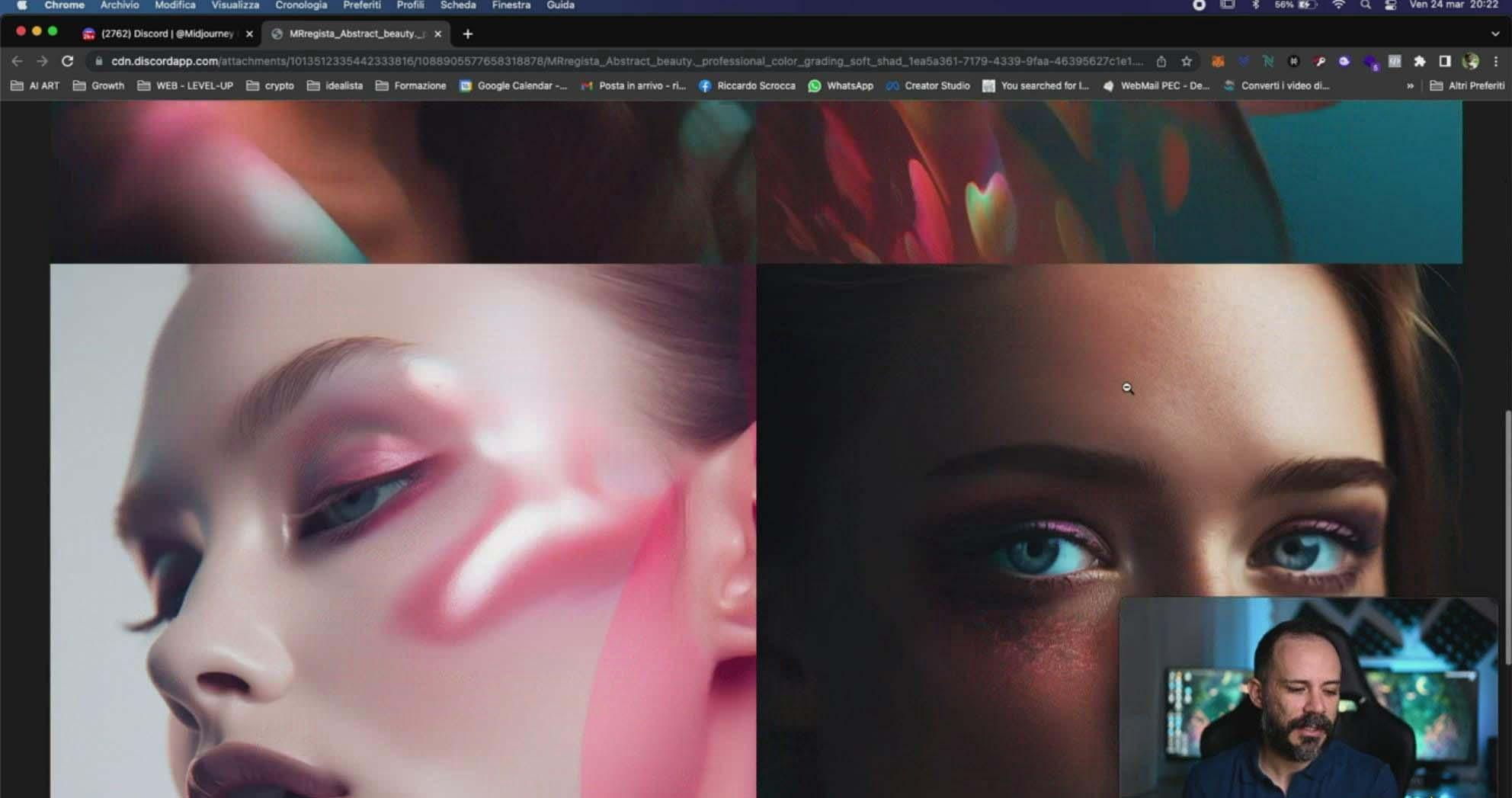 图片[5]-Midjourney AI人工智能创建和销售令人惊叹的海报教程-10节课-中英字幕-985网创