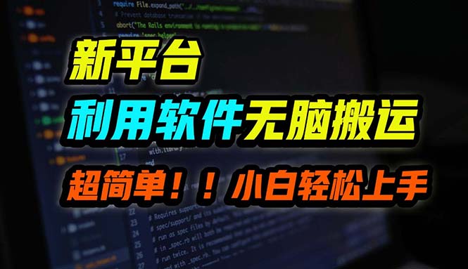 B站平台用软件无脑搬运，月赚10000+，小白也能轻松上手-985网创