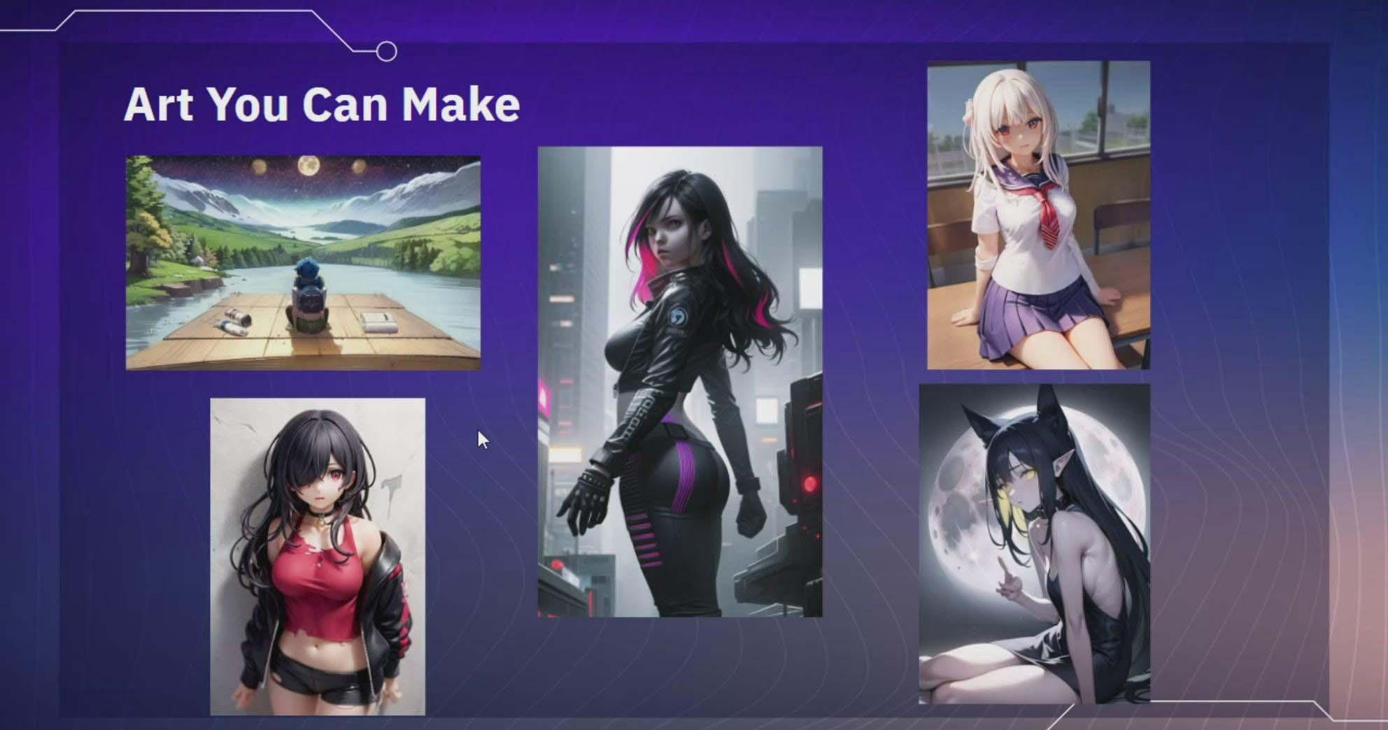 图片[2]-利用Stable Diffusion AI人工智能生成动漫艺术分步教程-14节课-中英字幕-985网创