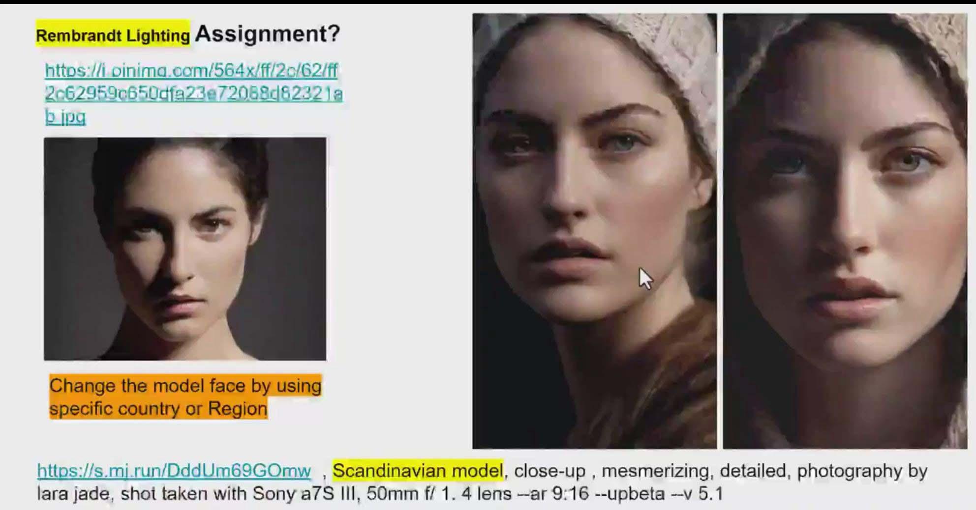 (9312期)Midjourney v5 ChatGPT 和 Bard AI人工智能人像摄影大师班-15节-中英字幕-985网创