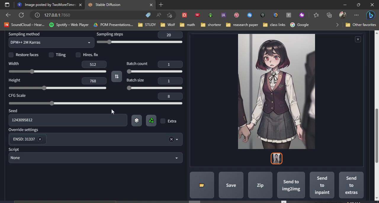 图片[6]-利用Stable Diffusion创建动漫艺术图像使用AI绘画赚钱-中英字幕-985网创