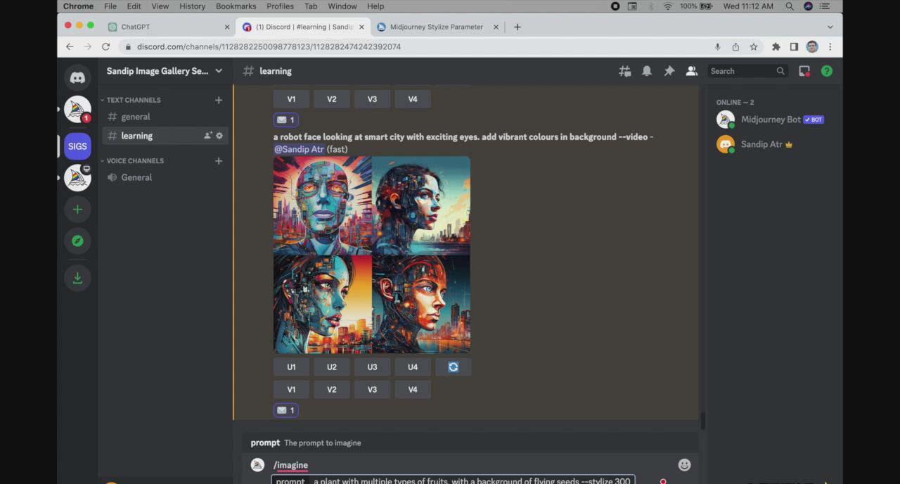 图片[2]-ChatGPT4 和 MidJourney AI 绘画聊天革命性指南教程-33节视频课-中英字幕-985网创