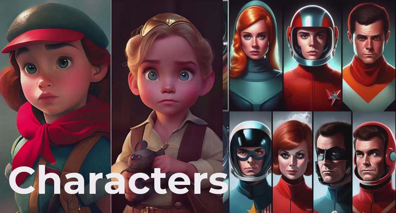 掌握 MidJourney V5 AI + ChatGPT创建一致的角色设计图像-22节课-中英字幕-985网创