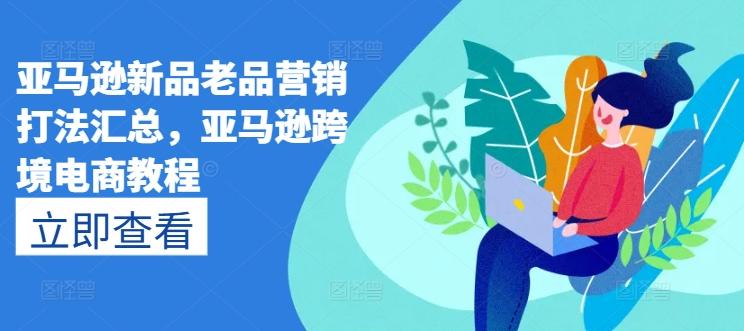 亚马逊新品老品营销打法汇总，亚马逊跨境电商教程-985网创