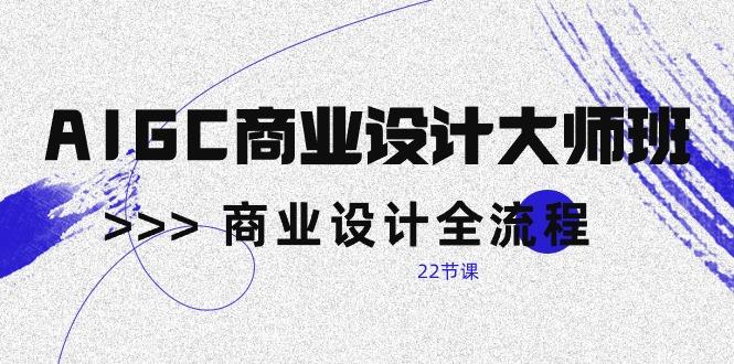 AIGC-商业设计大师班，商业设计全流程(22节课-985网创