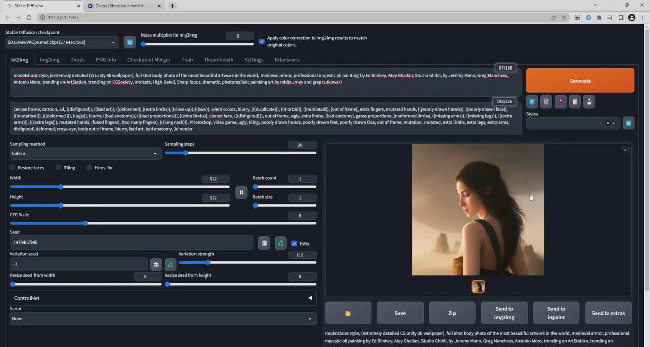 图片[2]-Stable Diffusion 大师班: 利用AI创建艺术图像及视频-31视频课-中英字幕-985网创