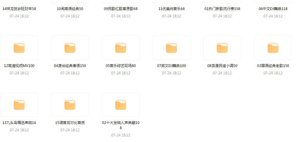 【无损音乐分享】2024龙年车载音乐九头鸟贺岁专辑-985网创