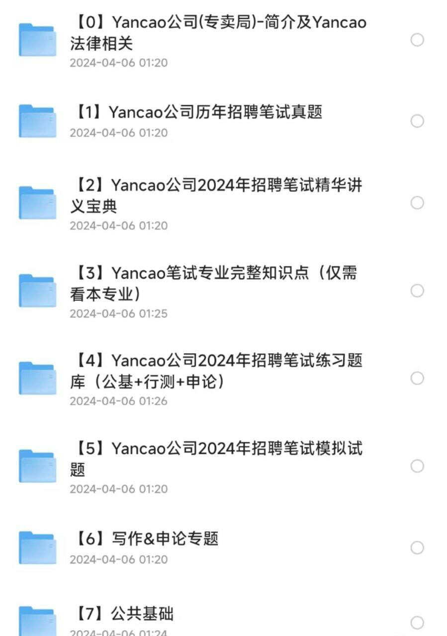烟草事业单位历年真题资料包-985网创