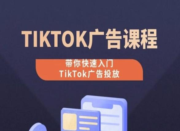 TikTok广告投放课程，从0-1实操课，带你快速入门TikTok广告投放-985网创