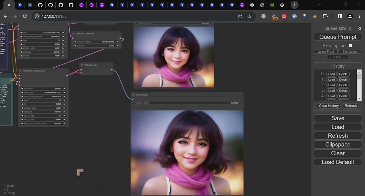 图片[2]-ComfyUI利用Stable Diffusion学习AI GUI工作流程教程-中英字幕-985网创