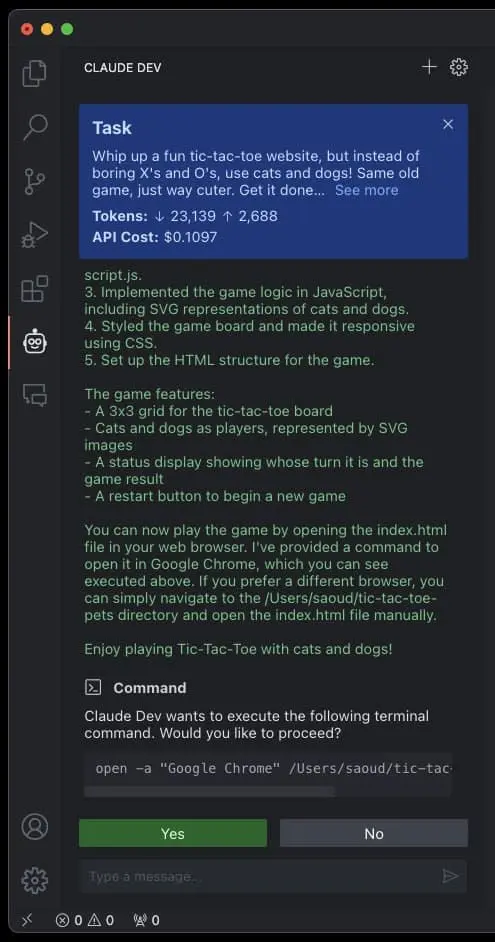 Claude Dev｜AI编程-985网创