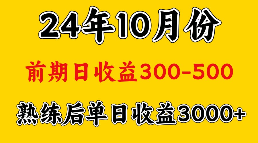 高手是怎么赚钱的.前期日收益500+熟练后日收益3000左右-985网创
