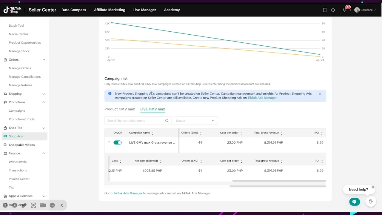 货达世界·Tiktok系统模块实操课-985网创