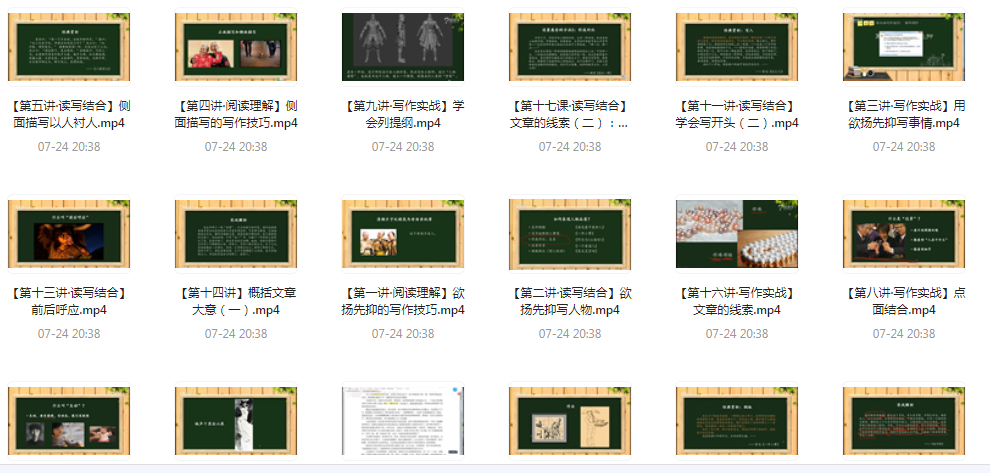 阅读理解及写作技法-985网创