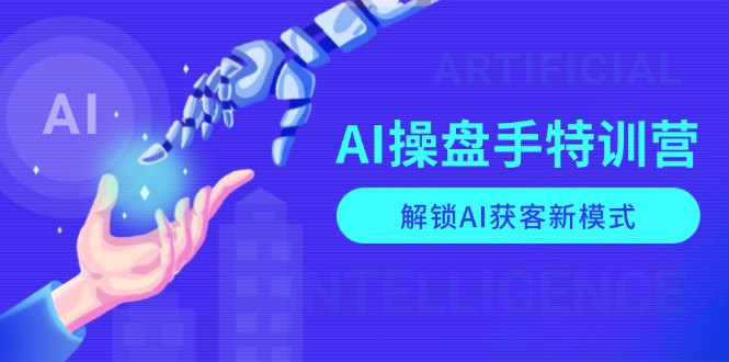 AI-操盘手特训营，解锁AI获客新模式，全面掌握AI商业应用与提示词技巧-985网创