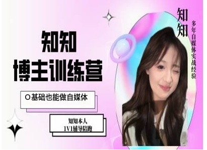 IP博主打造特训课，0基础也能做自媒体-985网创