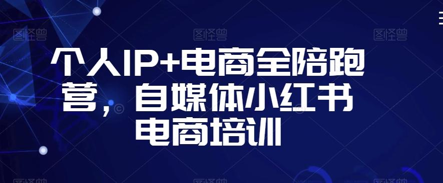 个人IP+电商全陪跑营，自媒体小红书电商培训-985网创