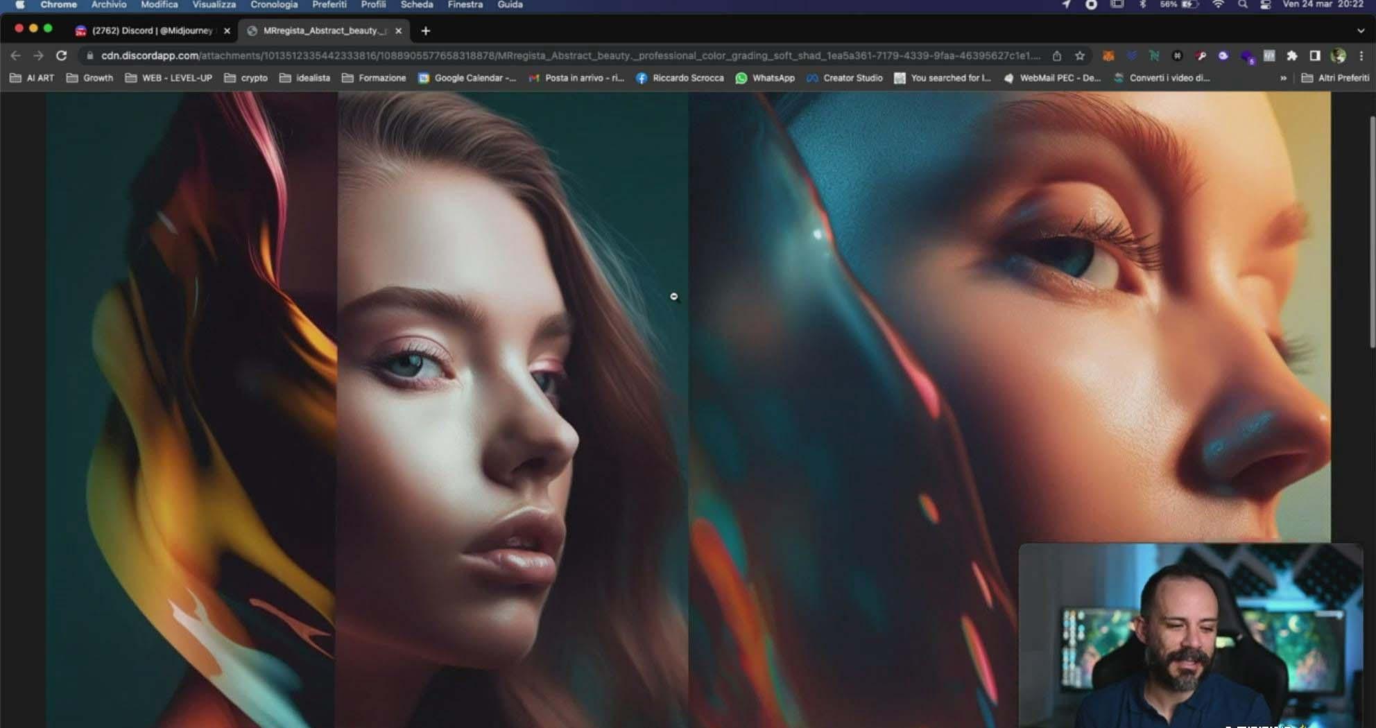 图片[6]-Midjourney AI人工智能创建和销售令人惊叹的海报教程-10节课-中英字幕-985网创