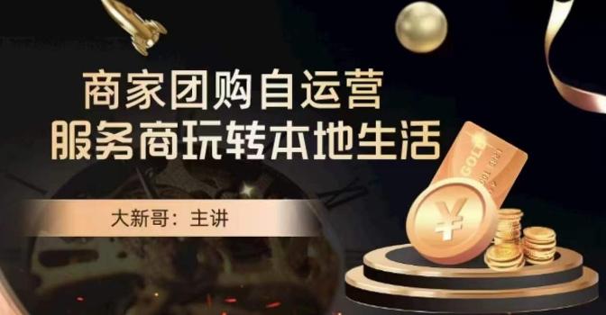 大新哥·商家团购自运营-玩转本地生活-985网创