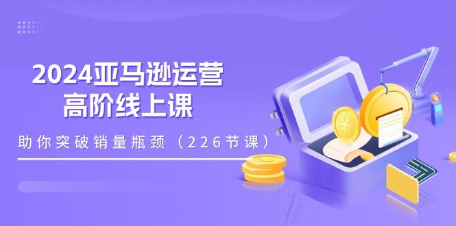 2024亚马逊运营-高阶线上课，助你突破销量瓶颈(228节课-985网创