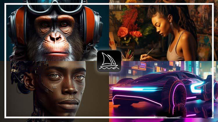 (9632期)完整的Midjourney AI大型课程：AI绘图从初学者到精通-36节课-中英字幕-985网创