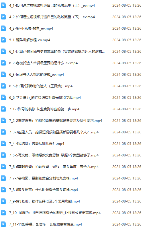 图片[2]-实体店老板获客特训营：认知、定位、文案、矩阵、直播、AI等(72节-985网创