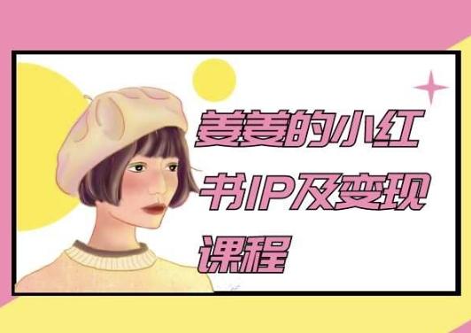 姜姜的小红书IP及变现课程，姜姜小红书2024-985网创