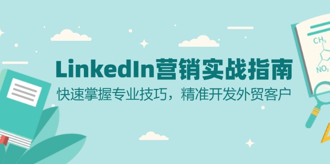 LinkedIn 营销实战指南：快速掌握专业技巧，精准开发外贸客户-985网创