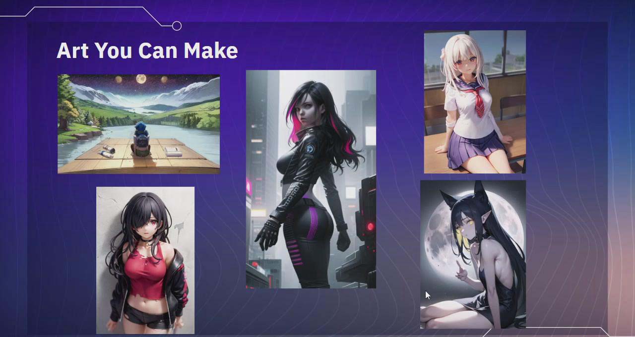 图片[5]-利用Stable Diffusion创建动漫艺术图像使用AI绘画赚钱-中英字幕-985网创