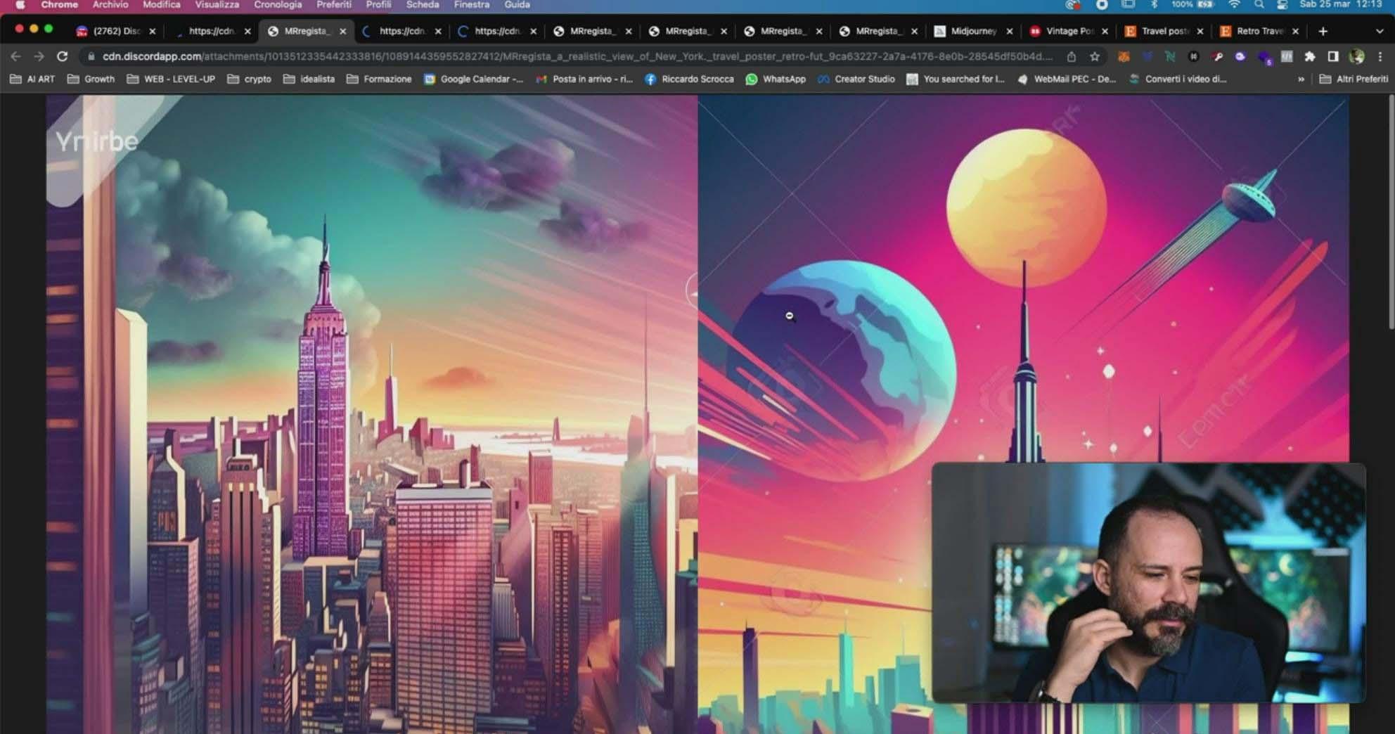 图片[11]-Midjourney AI人工智能创建和销售令人惊叹的海报教程-10节课-中英字幕-985网创