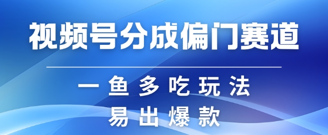 视频号创作者分成计划偏门类目，容易爆流，实拍内容简单易做【揭秘】-985网创