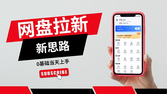 一天赚5000的秘密，网盘推广零基础操作，私域赚钱法，0基础当天上手-985网创