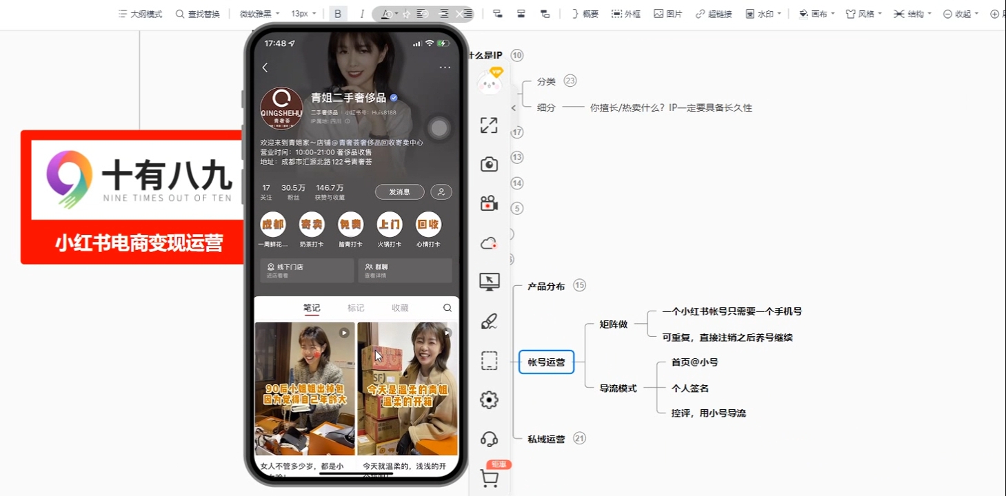 十有八九学院·新手如何从0-1玩转红薯店铺-985网创