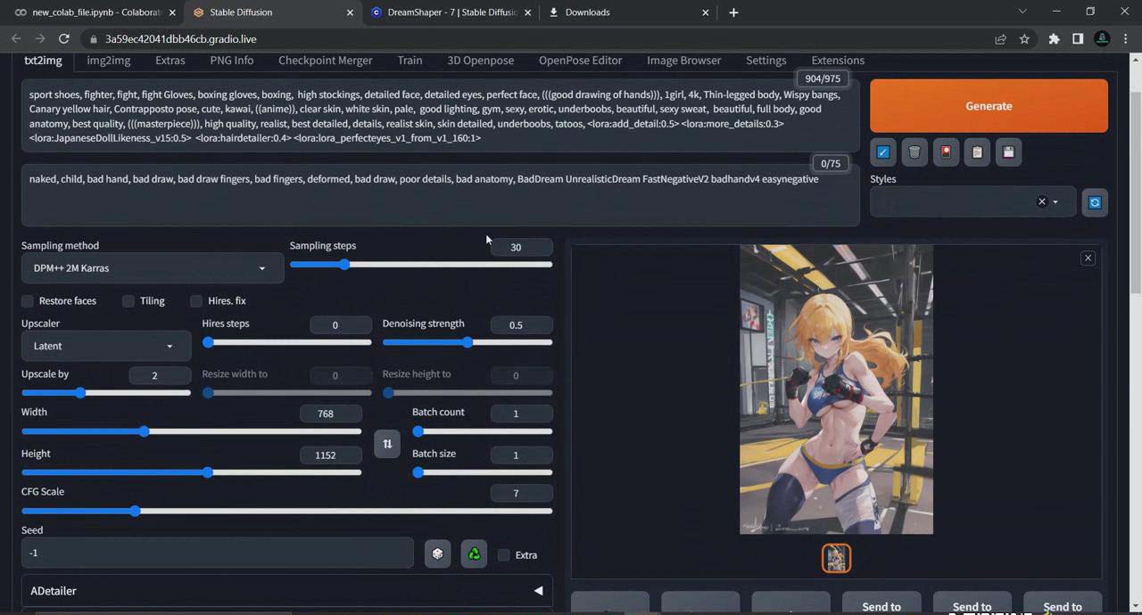 图片[4]-利用Stable Diffusion创建动漫艺术图像使用AI绘画赚钱-中英字幕-985网创