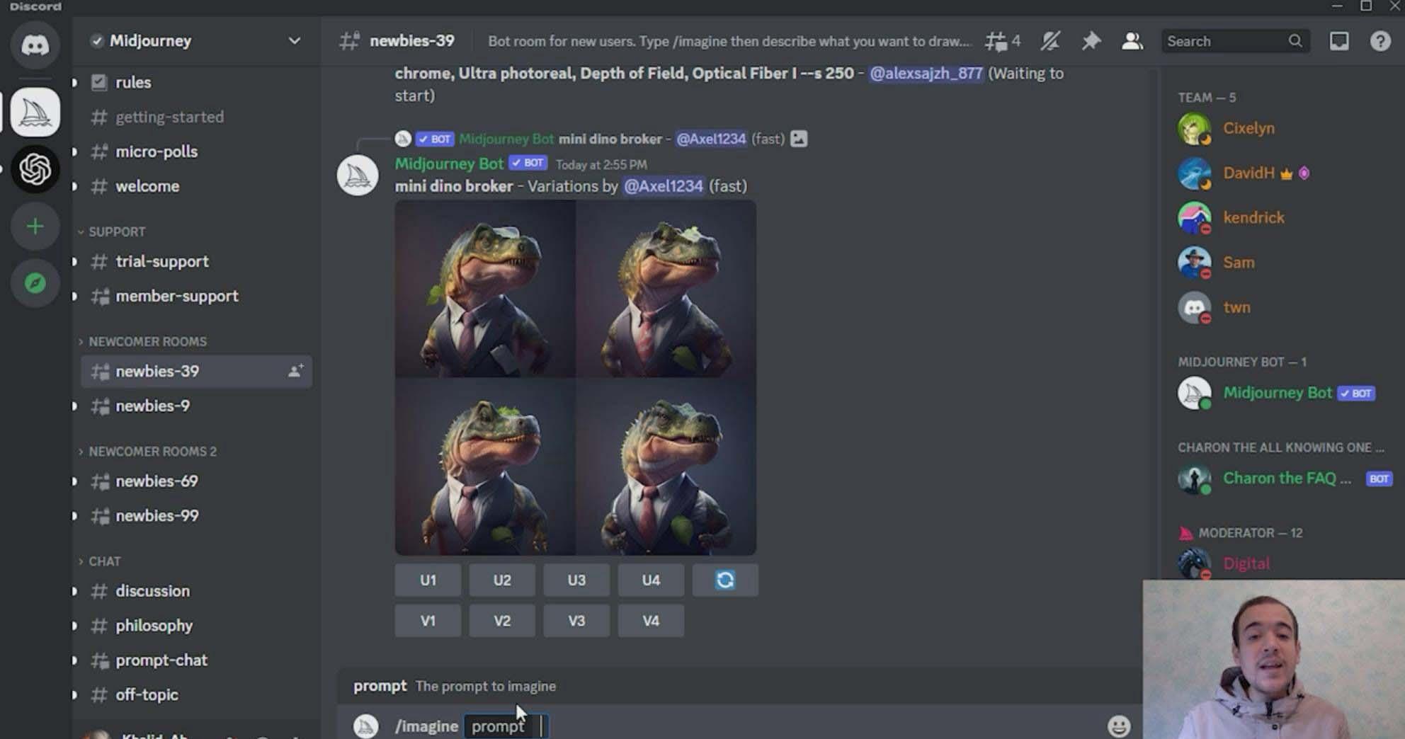 图片[1]-Midjourney 精通教程-使用Midjourney AI创建美丽艺术图像-36节课-中英字幕-985网创