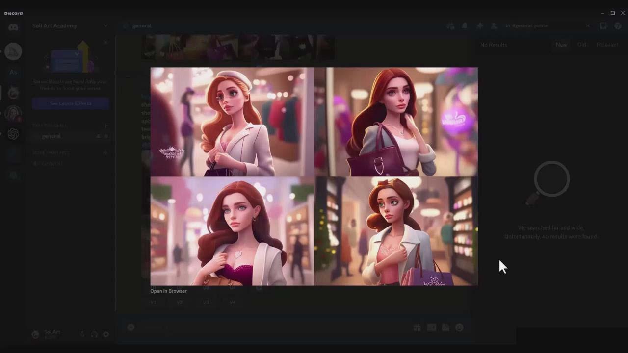 图片[5]-掌握 MidJourney V5 AI + ChatGPT创建一致的角色设计图像-22节课-中英字幕-985网创